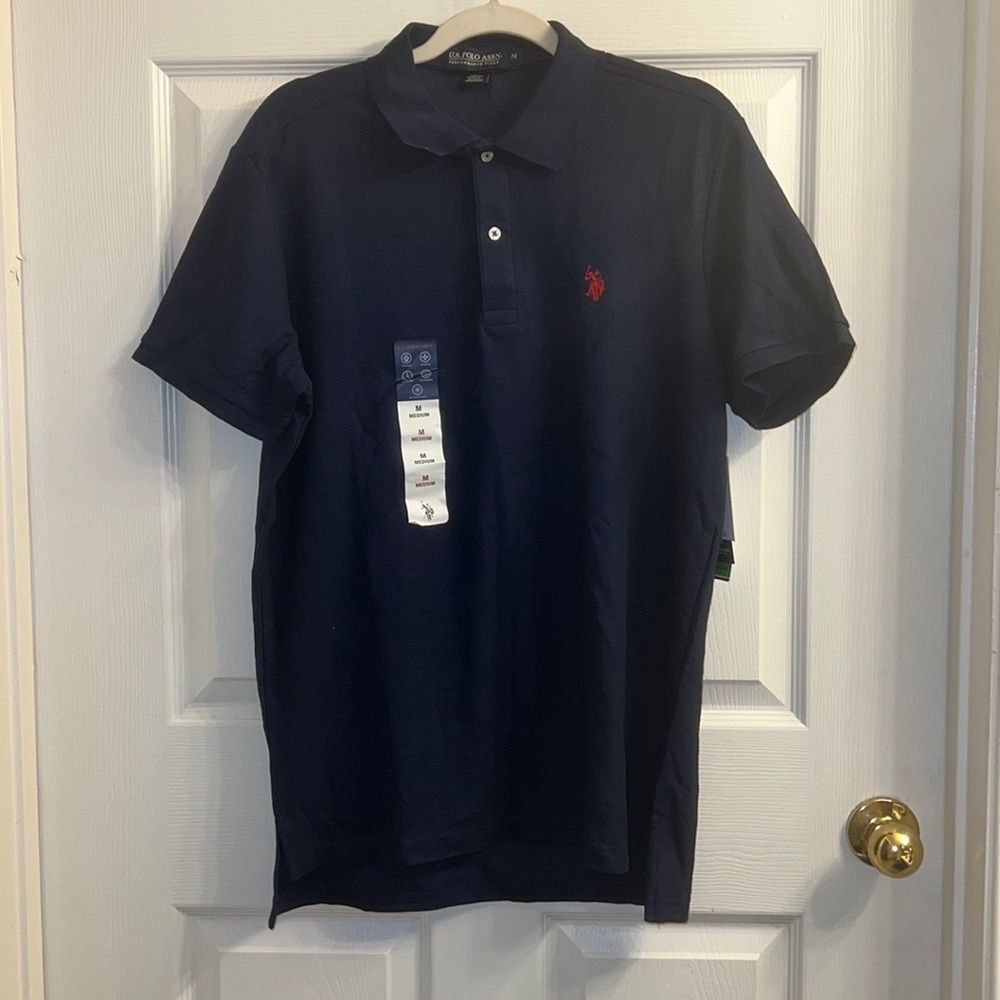 U.S. Polo Assn. Men's Performance Pique Polo